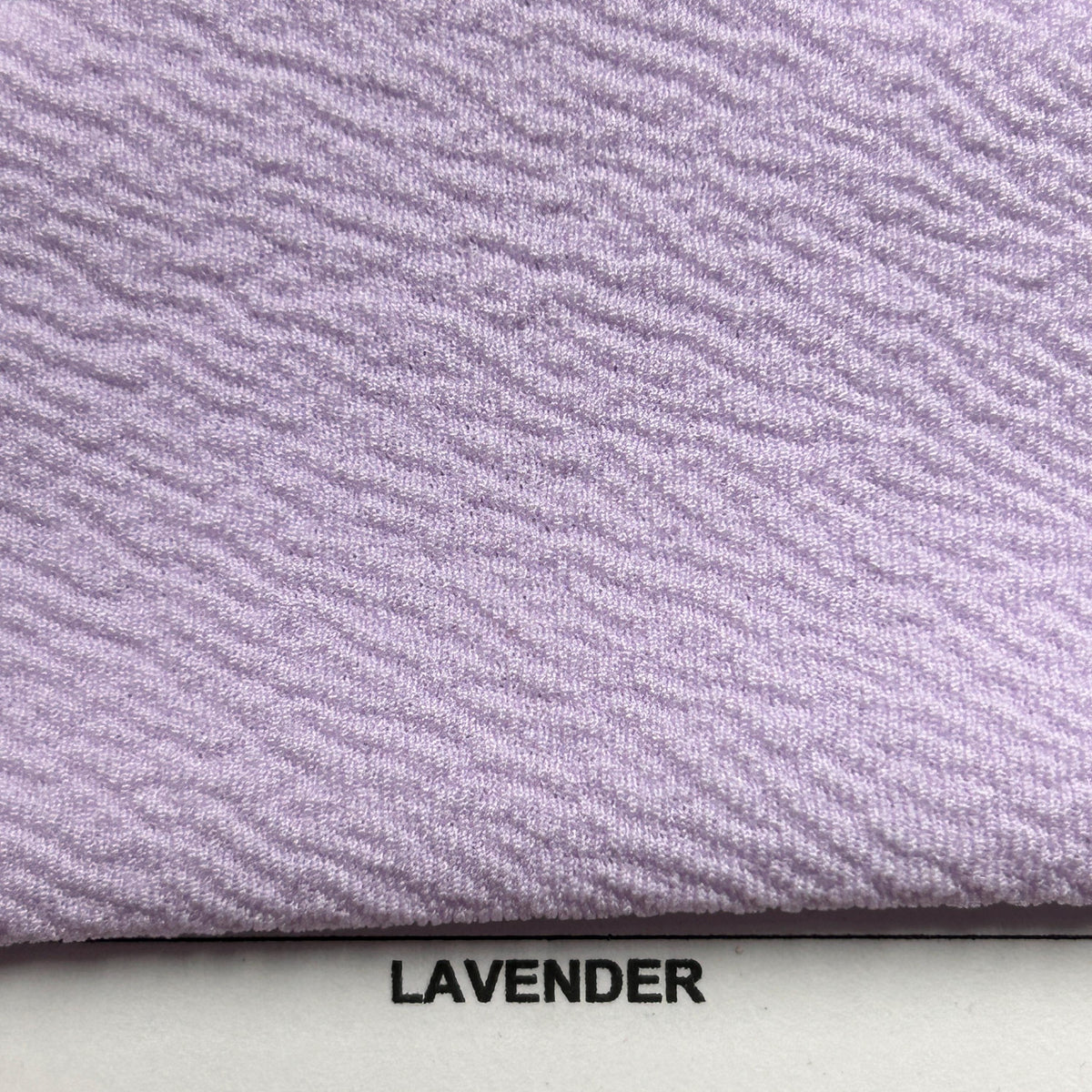 Liverpool textured knit fabric draped view
