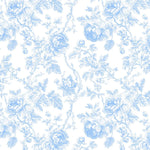 Pink premier prints toile fabric detail view