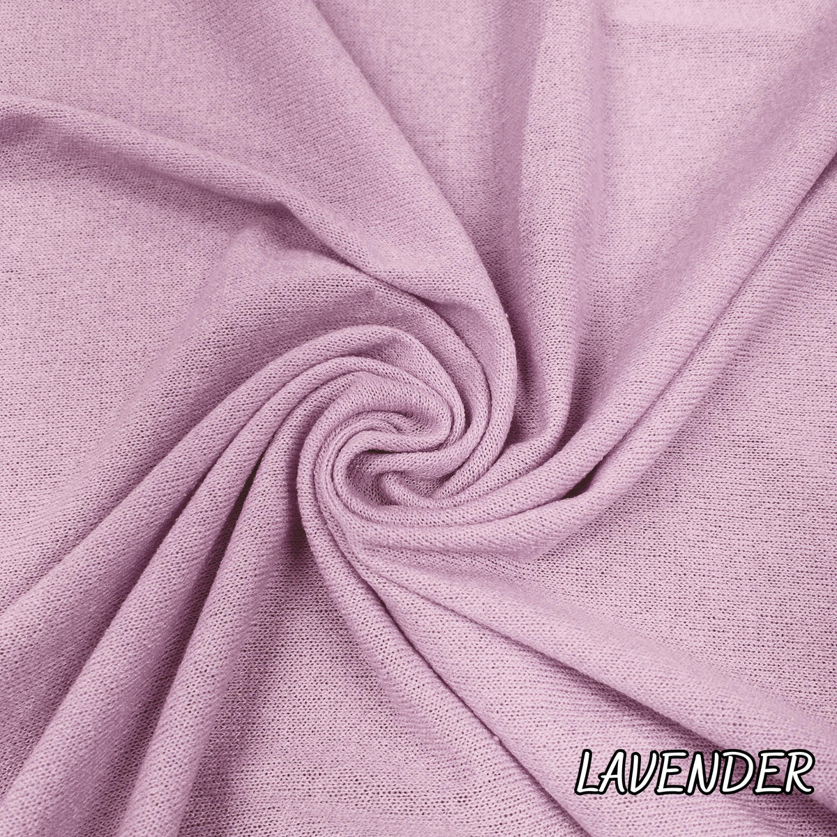 Mirr pastel sweater knit fabric detail view
