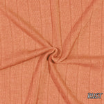 Band Rib Fabric in Brown Fall Tones — fabric by the yard — final view