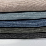 Diamond rib jacquard knit fabric