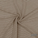 Diamond rib jacquard knit fabric detail view