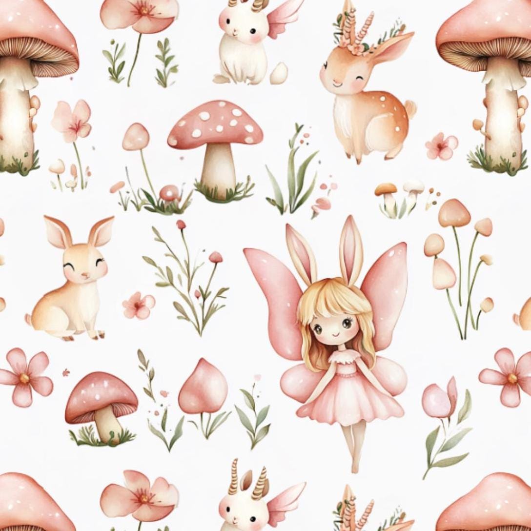 Wonderland fairy tale animal fabric close-up texture detail