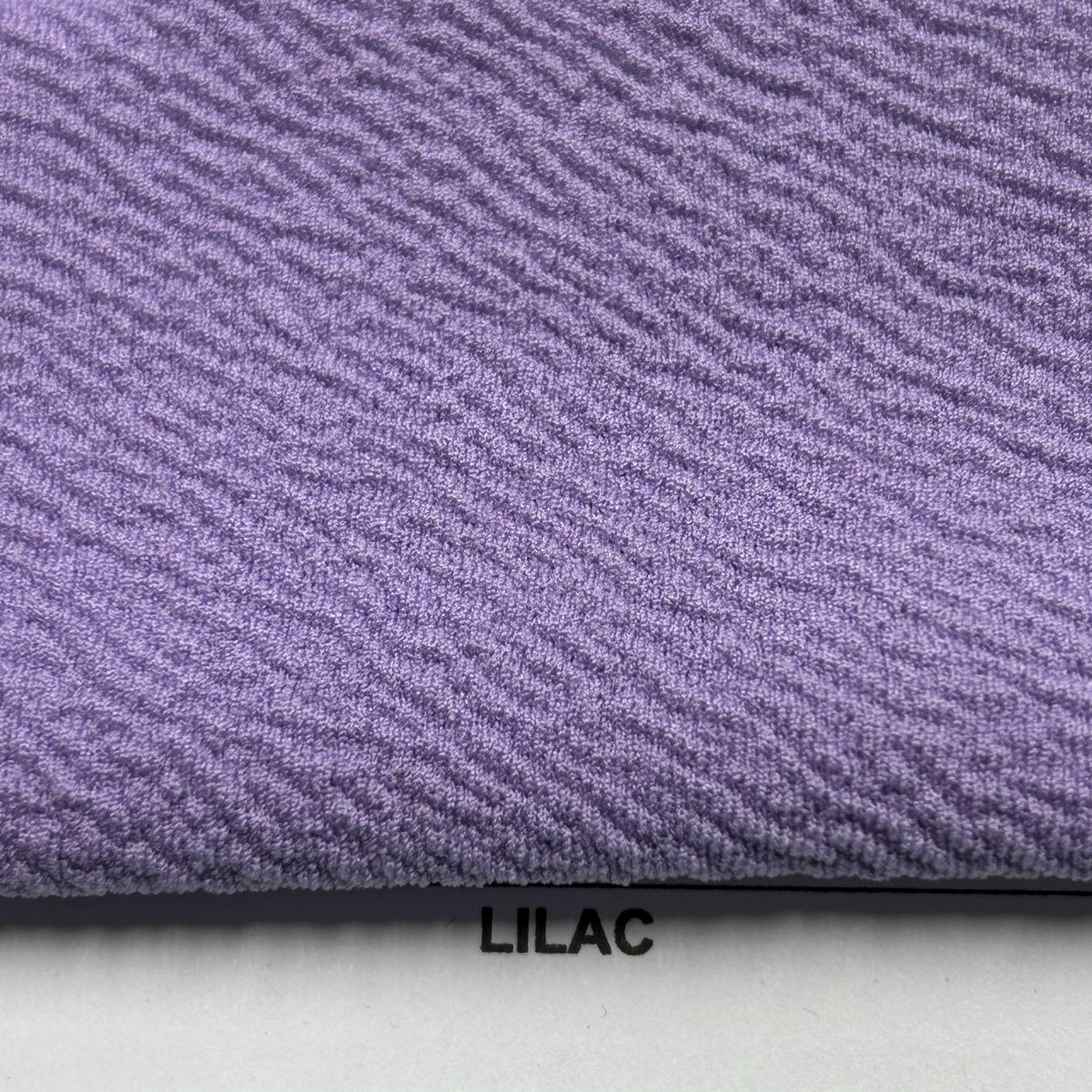 Liverpool textured knit fabric flat lay view