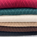 4-way stretch jacquard knit fabric close-up texture detail