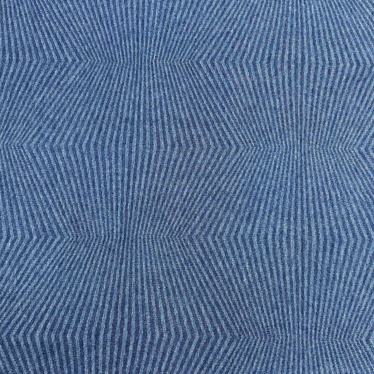 Diamond rib jacquard knit fabric draped view