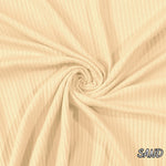 5x2 Cotton Rib Solid Color Fabric — fabric by the yard — another view