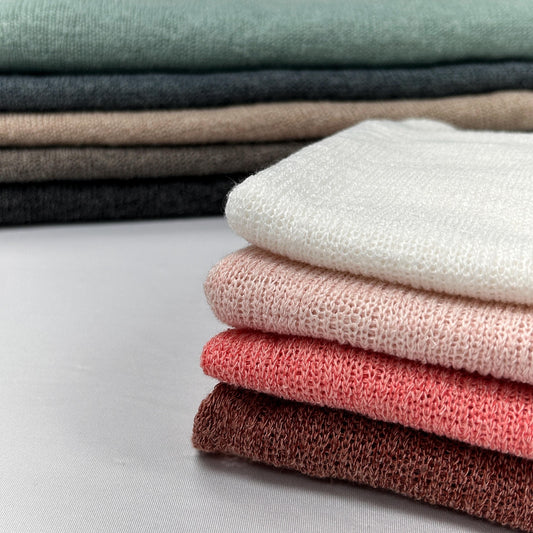 K-tiara heavy hacci knit fabric