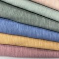 Kc slub jersey fabric