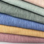 Kc slub jersey fabric
