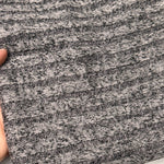 8x4 brushed rib knit fabric draped view
