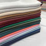 Slub milano knit fabric