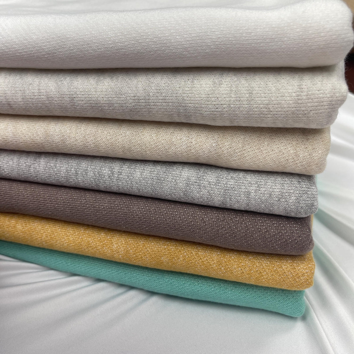 Cp french terry fabric draped view