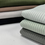 5x3 Brushed DTY Rib Fabric — fabric by the yard — alternate view