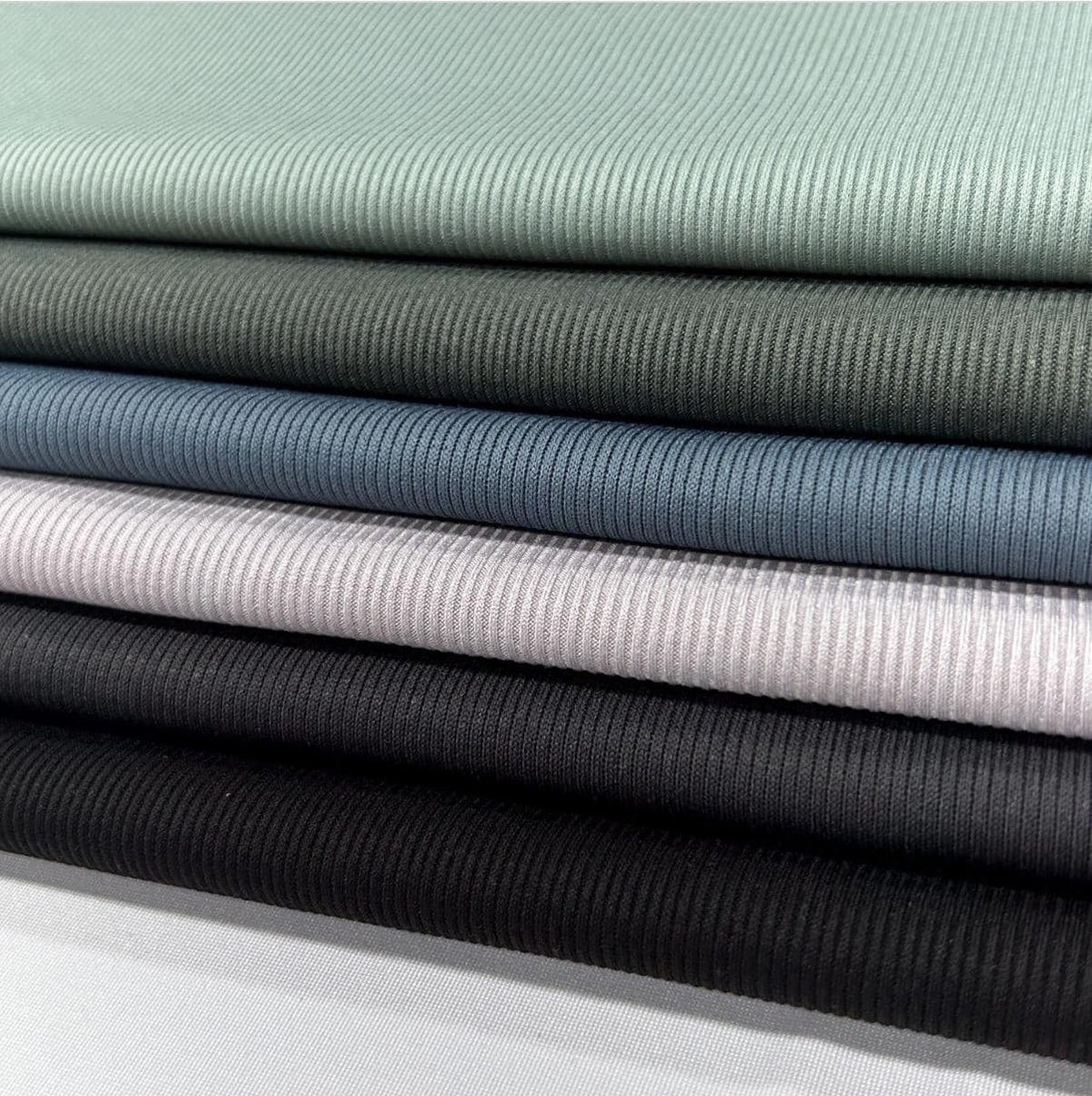 Athena PD 2x1 Rib Knit Fabric — fabric by the yard — additional view