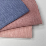 Kc slub jersey fabric close-up texture detail