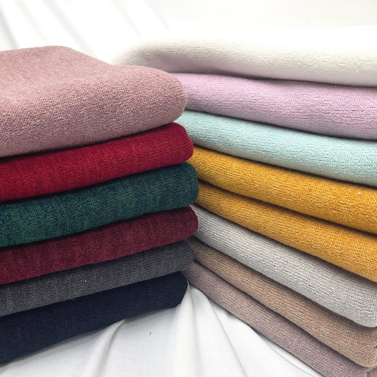 Mirr soft sweater knit fabric