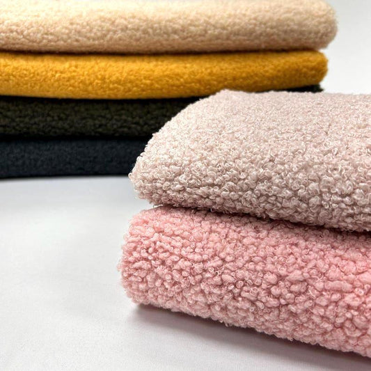 Poodle teddy faux fur fabric