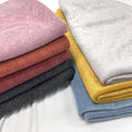 Thin loop terry cloth fabric
