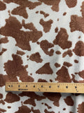 Boho highland cow fabric