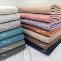 Brushed back french terry fabric