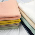 5x2 cotton rib knit fabric