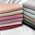 5x3 brushed dty rib knit fabric