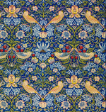 William morris strawberry thief fabric draped view