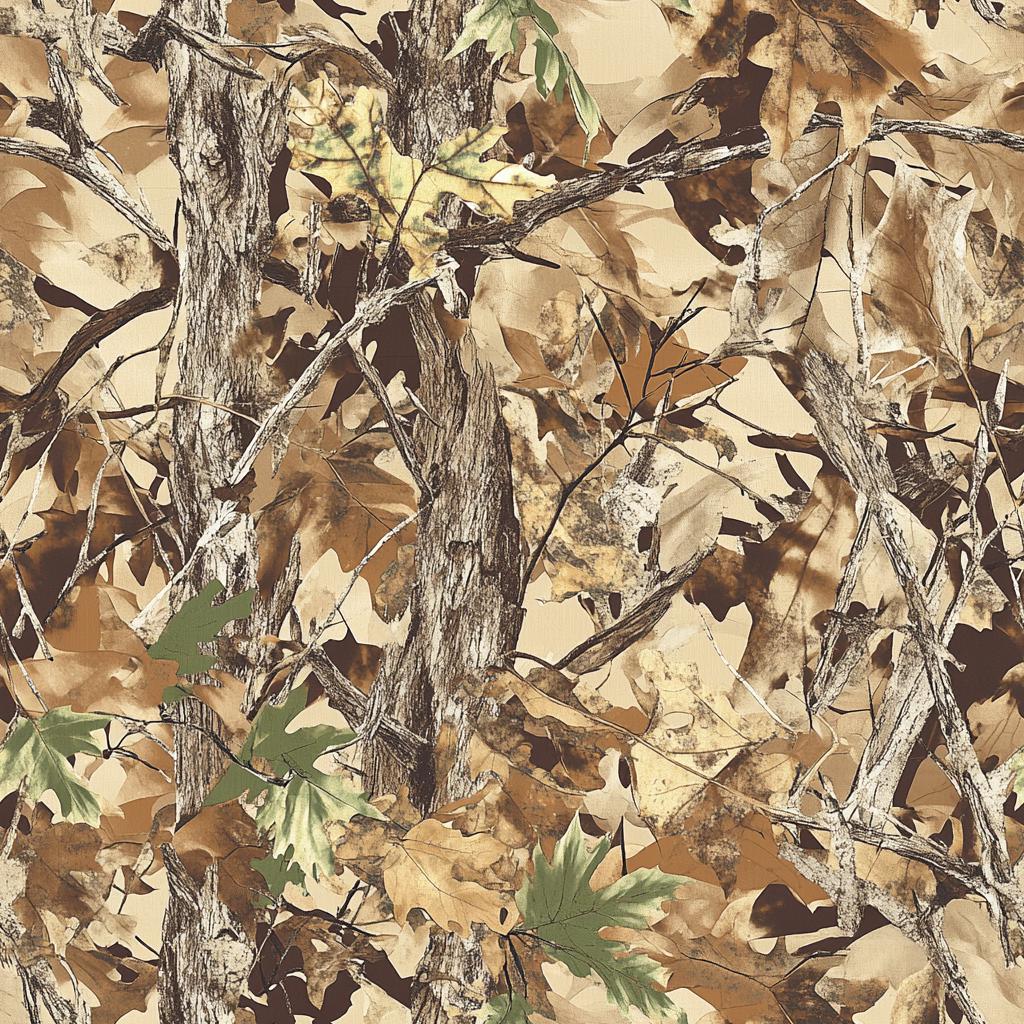 Tree bark camouflage fabric close-up texture detail
