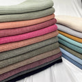 Bella hacci rib knit fabric