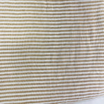 Solid linen fabric detail view