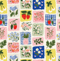Savannah zoo animals nursery fabric
