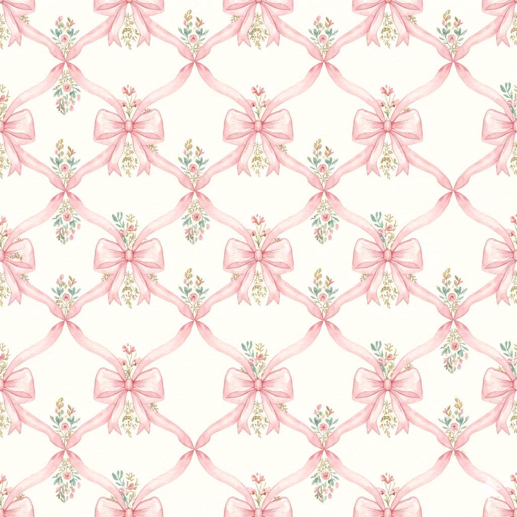 Decorative ribbon fabric flat lay view