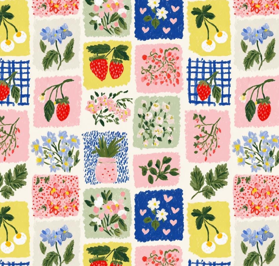 Savannah zoo animals nursery fabric detail view