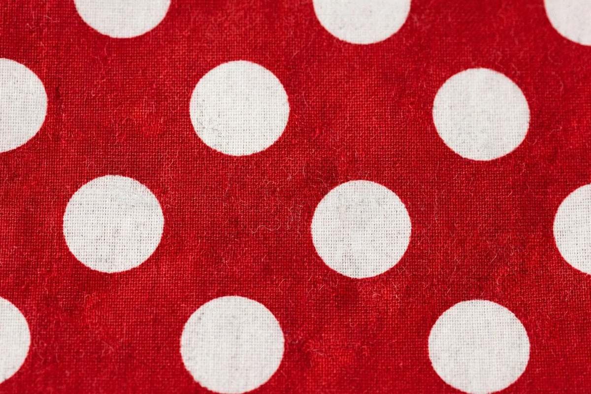 Jumbo Polka Dot Cotton — Pattern detail view