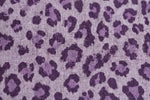 Leopard Dusk Linen — Pattern detail view