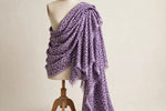 Leopard Dusk Linen — Draped view