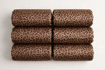 Leopard Luxe Satin — Folded stack view