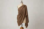 Leopard Print Cotton — Draped view