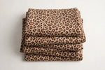 Leopard Trail Flannel — Folded stack view