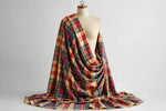 Madras Plaid Cotton — Draped view