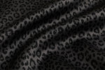 Midnight Prowl Animal Print Satin — Pattern detail view