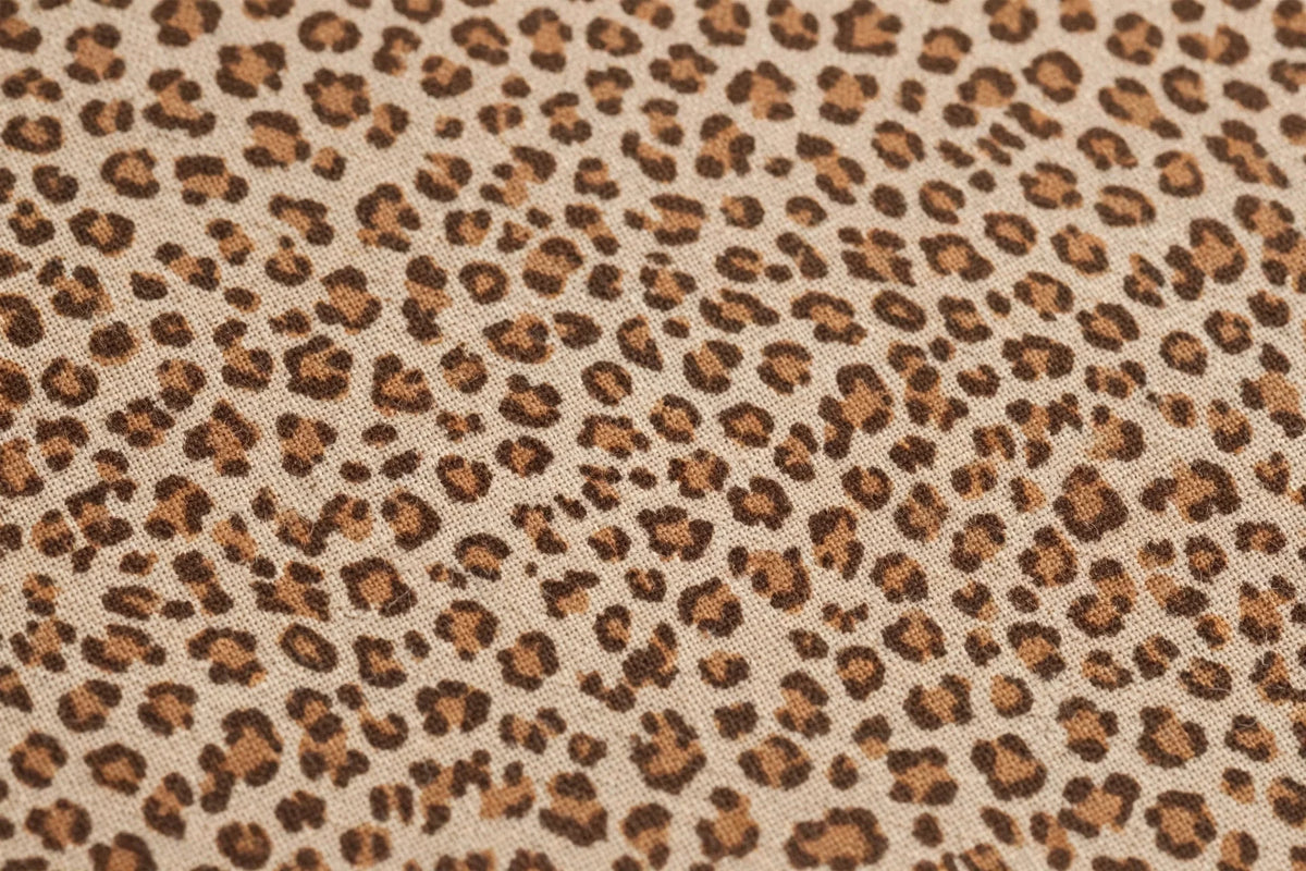 Mini Leopard Cotton — Pattern detail view