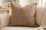 Mini Leopard Cotton — Lifestyle cushion view