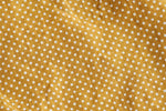 Mustard Polka Dot Cotton — Pattern detail view
