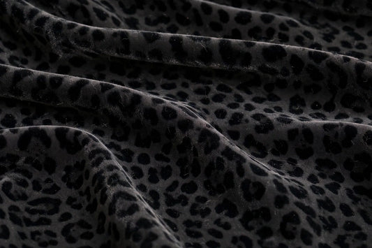 Nocturnal Animal Print Velvet — Pattern detail view