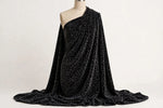 Nocturnal Animal Print Velvet — Draped view