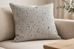 Optical Geo Cotton — Lifestyle cushion view