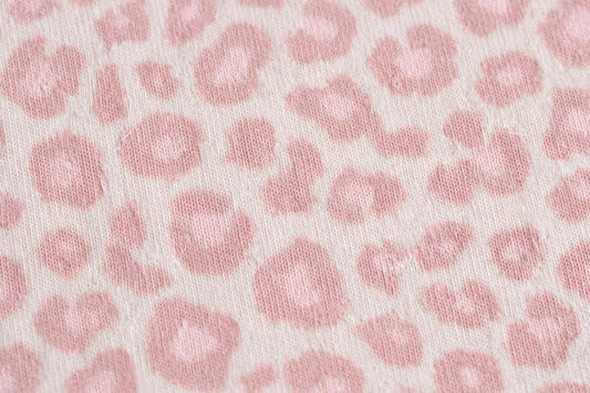 Pastel Leopard Jersey Knit — Pattern detail view