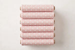 Pastel Polka Dot Jersey Knit — Folded stack view